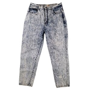 Vintage Points West High-Rise Acid Wash Mom Jeans Size 20 / 16